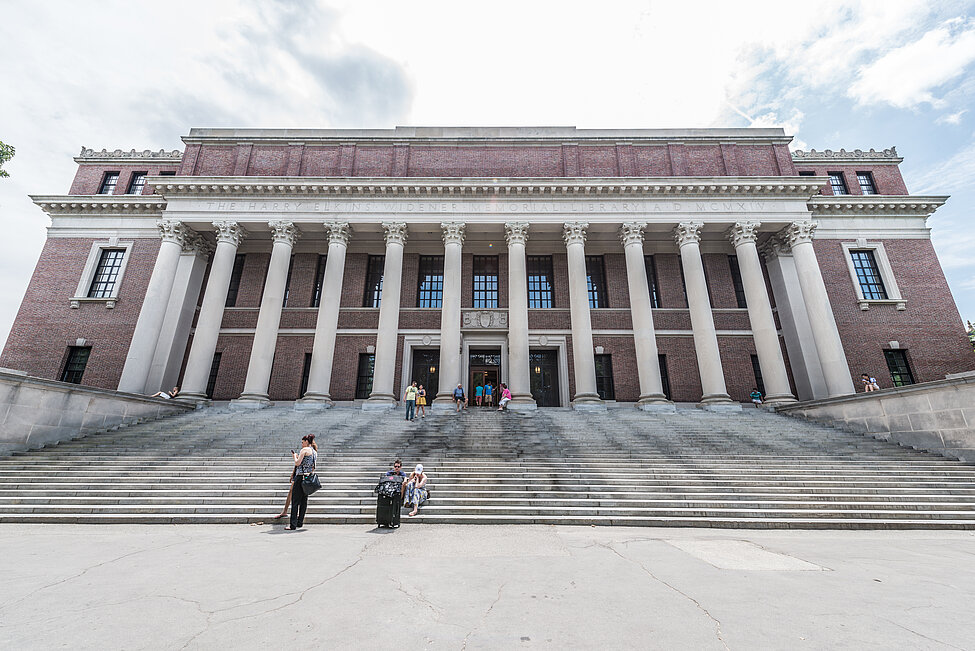 Harvard, Widener Library of Harvard University. Foto: Yanming Zhang /Mostphotos