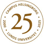 Logo Campus Helsingborg 25 år. Bild.